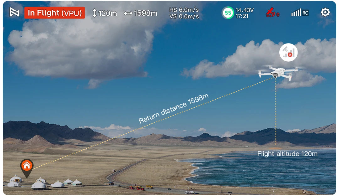 FIMI X8 Tele Max – 4K Dual Camera Drone, 20km Range, AI Night Vision