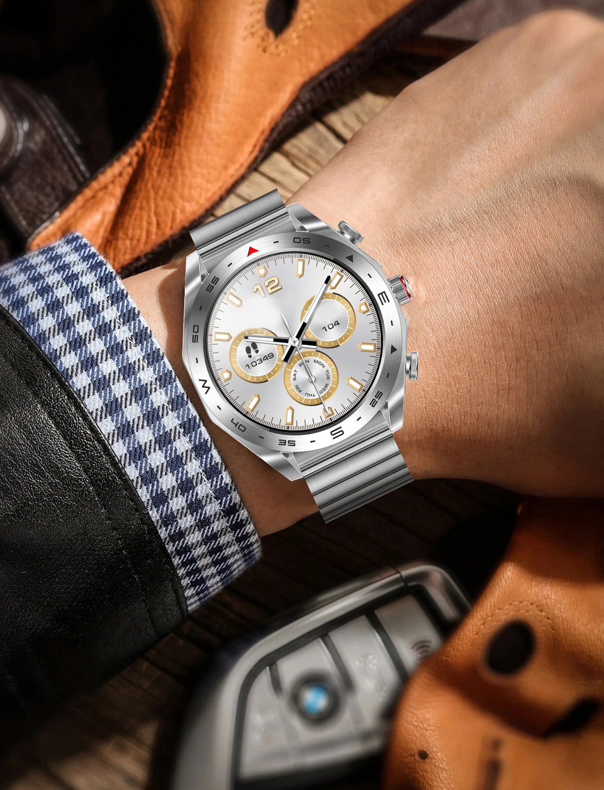 2025 Smartwatch + TWS Earbuds – Bluetooth, GPS, Heart Rate, HIFI Sound & Calls