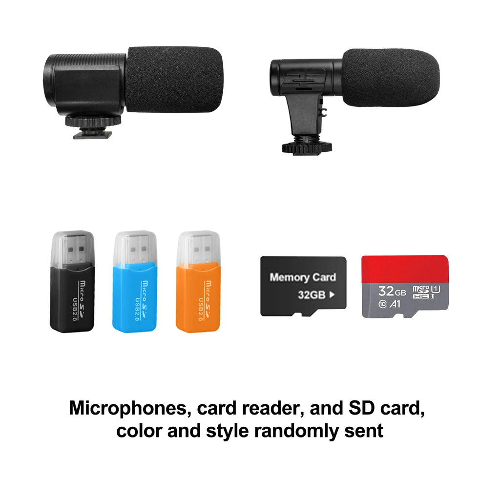 "NBD 48MP 4K Vlogging Camera – WiFi, App Control & Dual Batteries"