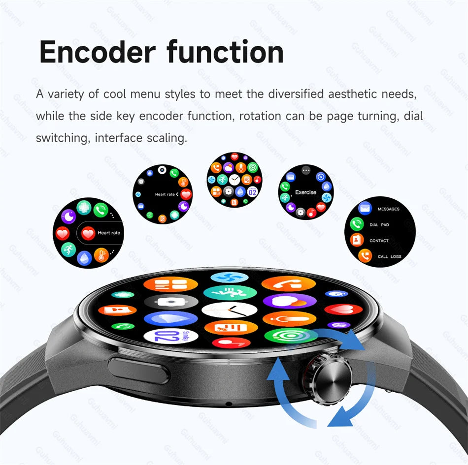 G5 Pro 2025 Smartwatch – 1.75” AMOLED, GPS, Heart Rate & Bluetooth Call, IP68