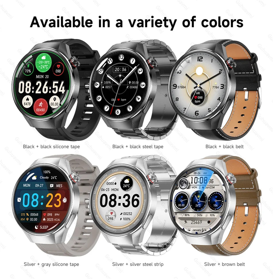 G5 Pro 2025 Smartwatch – 1.75” AMOLED, GPS, Heart Rate & Bluetooth Call, IP68