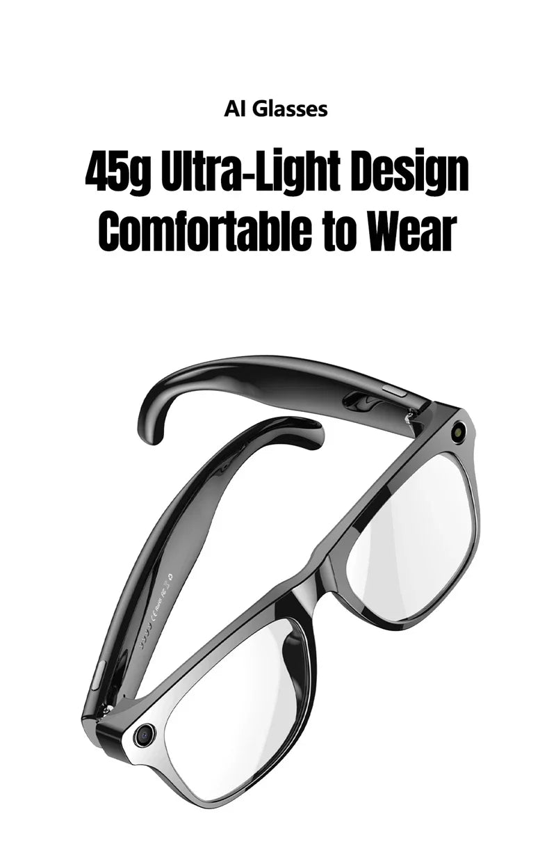 Xiaomi 6K HD AI Smart Glasses – Photochromic, Bluetooth Call, Music & Translate Camera