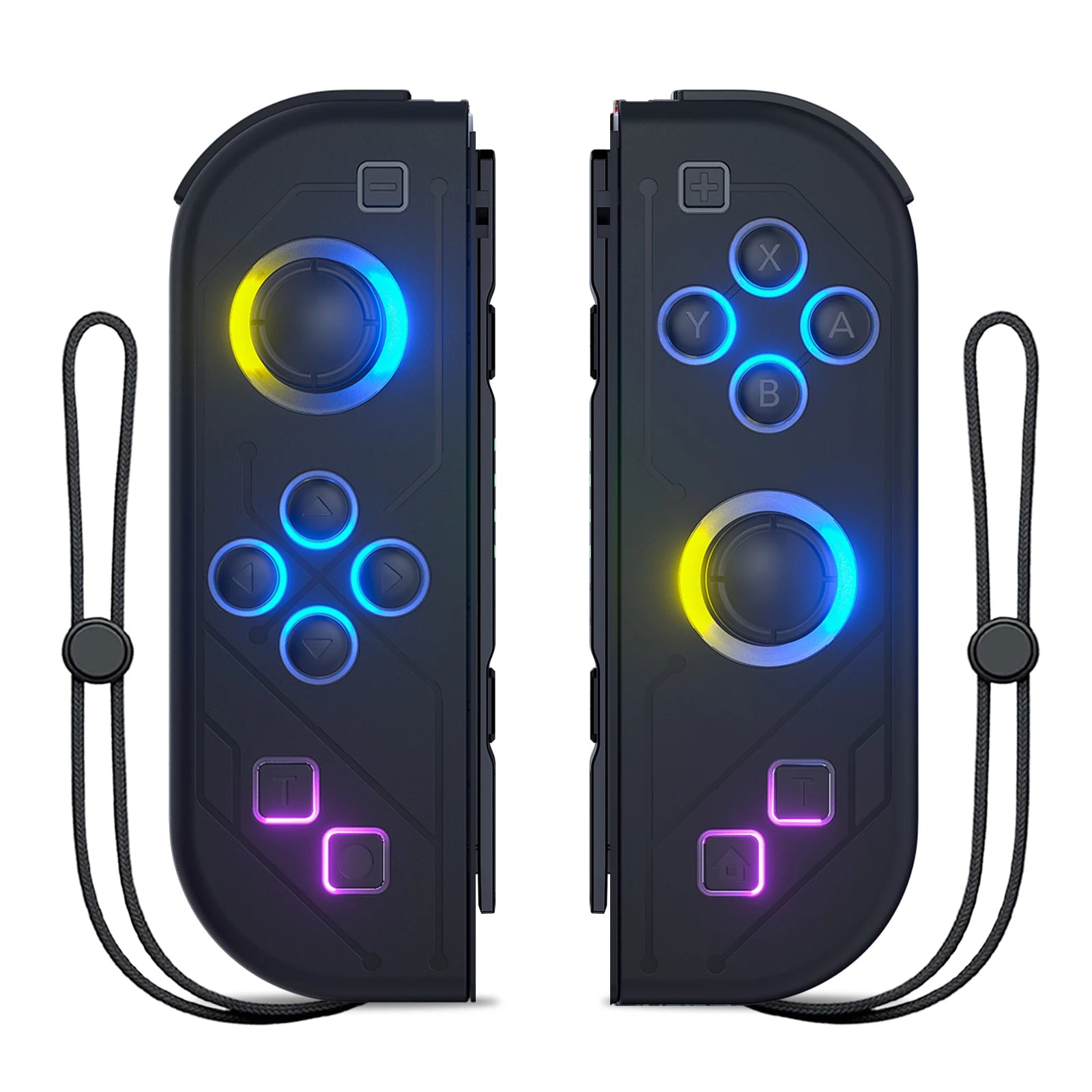 Wireless Gamepad for Nintendo Switch – RGB LED, Turbo, Dual Vibration Controller