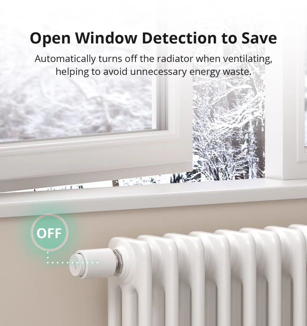 SONOFF TRVZB Zigbee Smart Thermostatic Radiator Valve Temperature Controller Smart Home Automation Via Alexa Google SmartThings