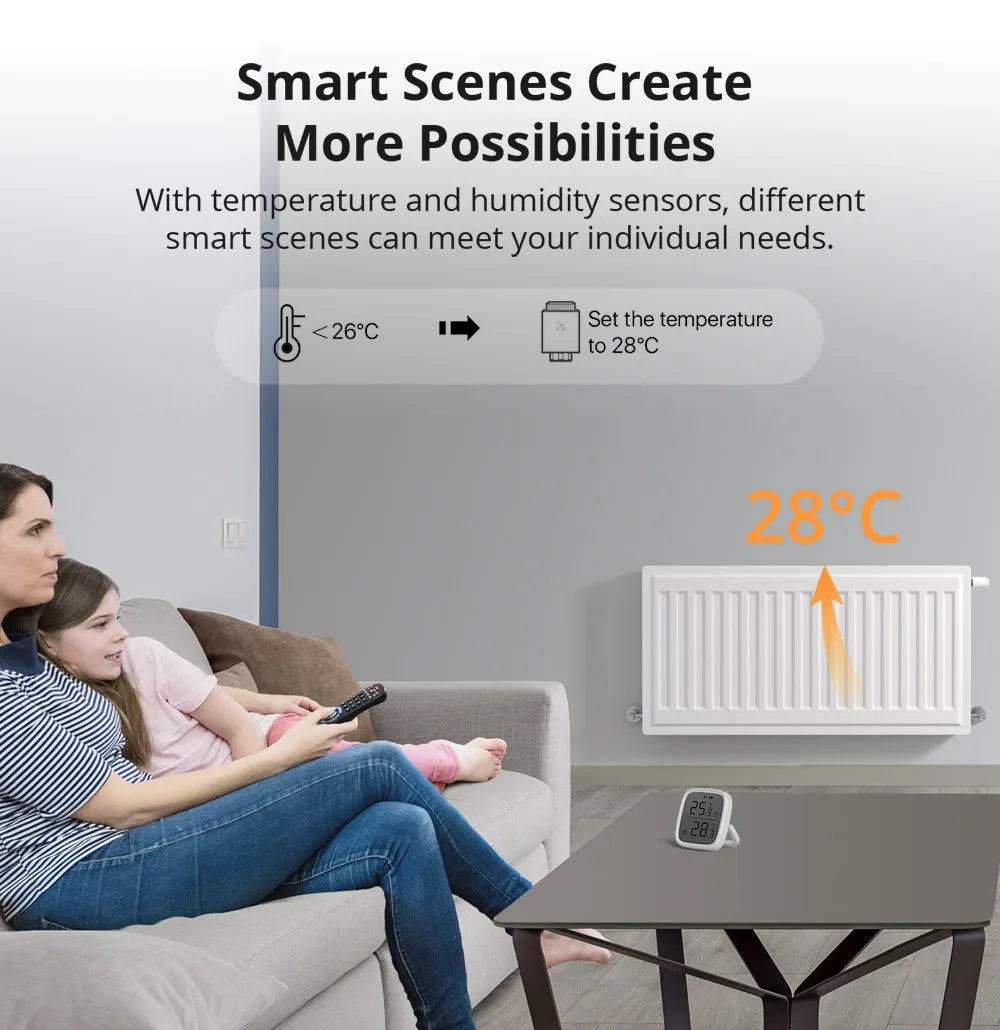 SONOFF TRVZB Zigbee Smart Thermostatic Radiator Valve Temperature Controller Smart Home Automation Via Alexa Google SmartThings
