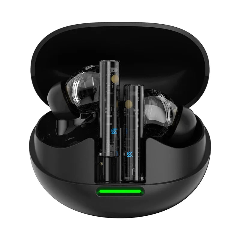 "KZ Carol Pro TWS Earbuds – ANC, Bluetooth 5.4, 6 Mics, Waterproof Stereo"