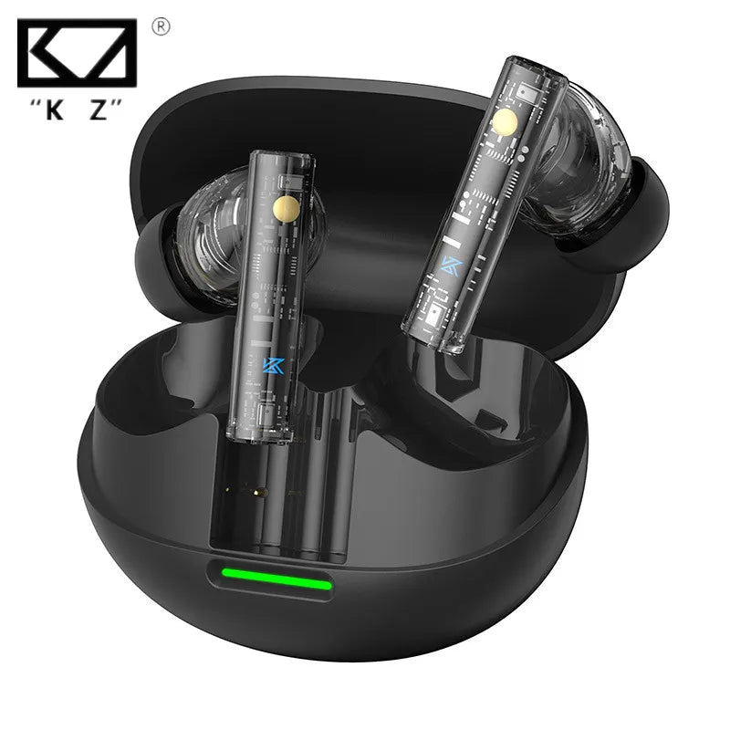 "KZ Carol Pro TWS Earbuds – ANC, Bluetooth 5.4, 6 Mics, Waterproof Stereo"