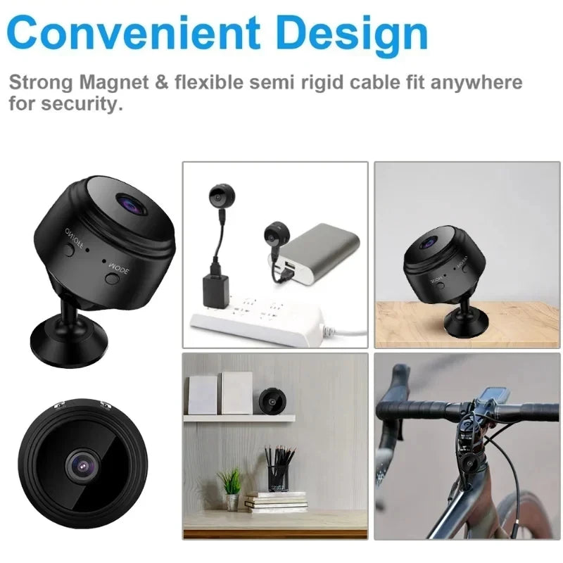 "A9 Mini Wireless WiFi Camera – Smart Home Security & Baby Monitor"