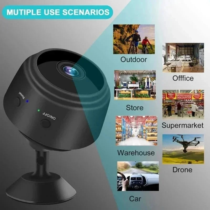 "A9 Mini Wireless WiFi Camera – Smart Home Security & Baby Monitor"