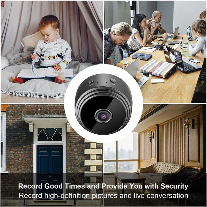 "A9 Mini Wireless WiFi Camera – Smart Home Security & Baby Monitor"